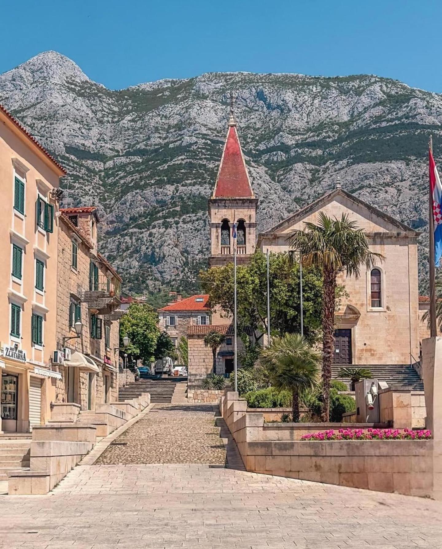 Center Of Makarska Daire Dış mekan fotoğraf