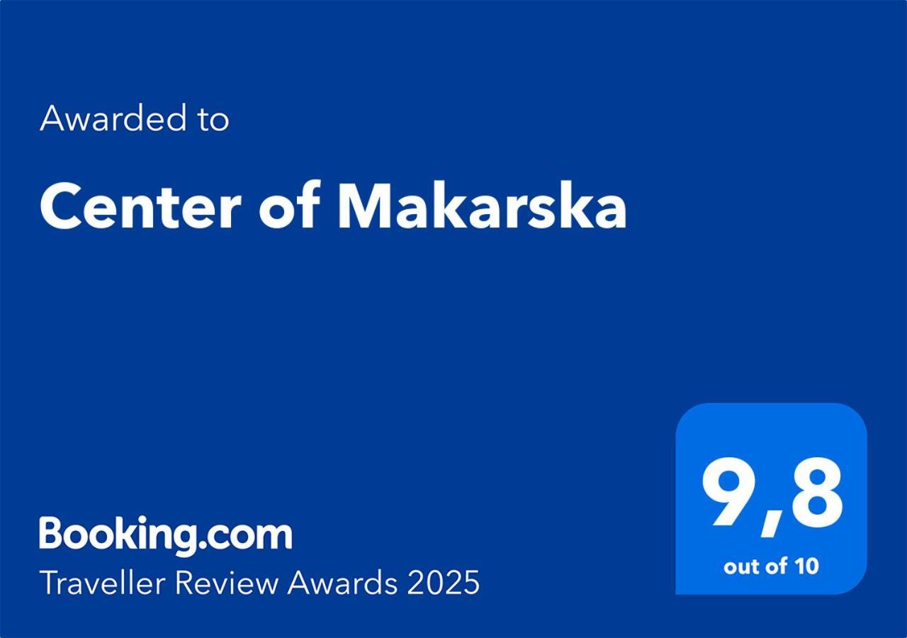 Center Of Makarska Daire Dış mekan fotoğraf